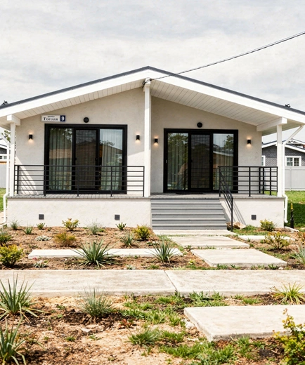 The ADU Guy LA ADU construction project with outdoor patio in Los Angeles residential area